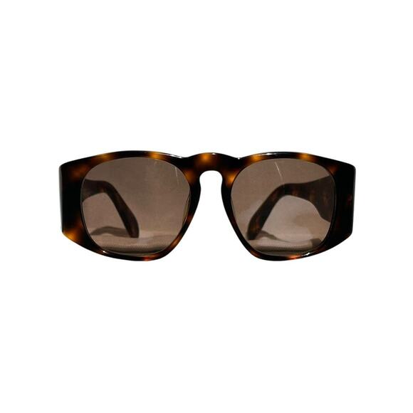 Tortoise quilted logo sunglasses - Picture 1 of 4